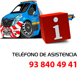 Teléfono de contacto 93 840 49 41